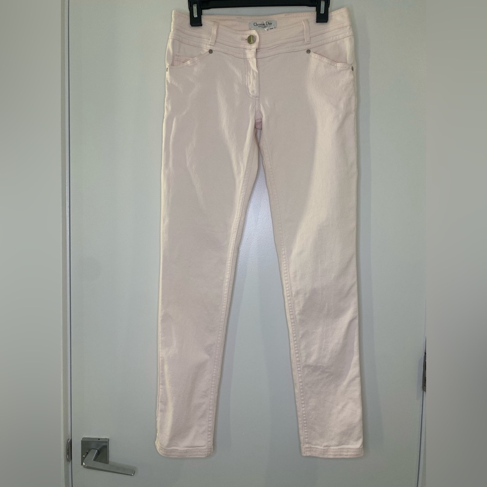 Dior Pink Skinny Jeans